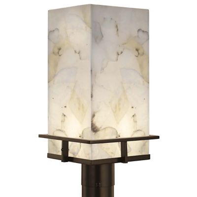 Alabaster Rocks! Avalon LED Outdoor Post Light