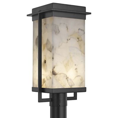 Justice Design Group Alabaster Rocks Pacific LED Outdoor Post Light - Color