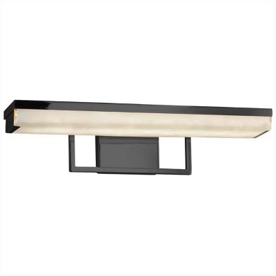 Justice Design Group Clouds Elevate Linear LED Vanity Light - Color: Black 