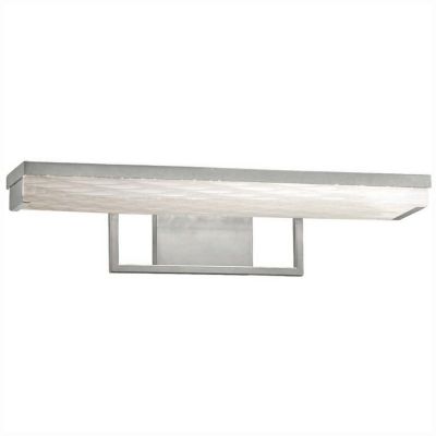 Justice Design Group Fusion Elevate Linear LED Vanity Light - Color: Silver