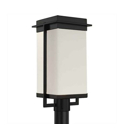 Justice Design Group Fusion Pacific LED Outdoor Post Light - Color: White -