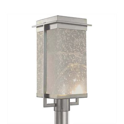 Justice Design Group Fusion Pacific LED Outdoor Post Light - Color: Grey - 