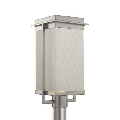 Justice Design Group Fusion Pacific LED Outdoor Post Light - Color: White -