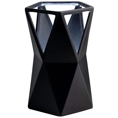 Justice Design Group Totem Table Lamp - Color: Black - CER-2430-BLK-LED1-70