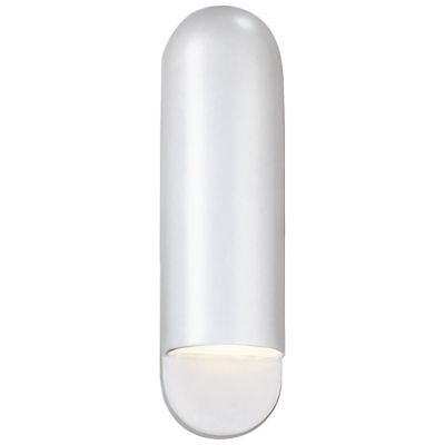 Justice Design Group Ambiance Capsule ADA Wall Sconce - Color: White - Size