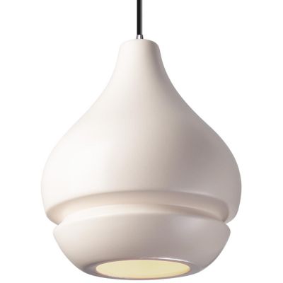 Justice Design Group Radiance Arabesque Mini Pendant Light - Color: White -