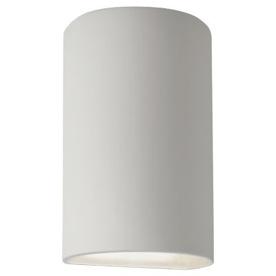 Justice Design Group Ambiance ADA Cylinder Outdoor Wall Sconce - Closed Top