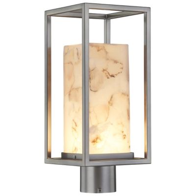 Justice Design Group Alabaster Rocks Laguna Outdoor LED Post Light - Color: