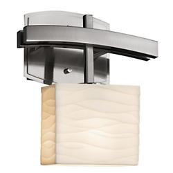 Porcelina Archway Wall Sconce - Rectangle Shade