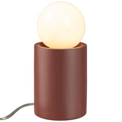 Justice Design Group Pillar Table Lamp - Color: Brown - Size: Short - CER-2