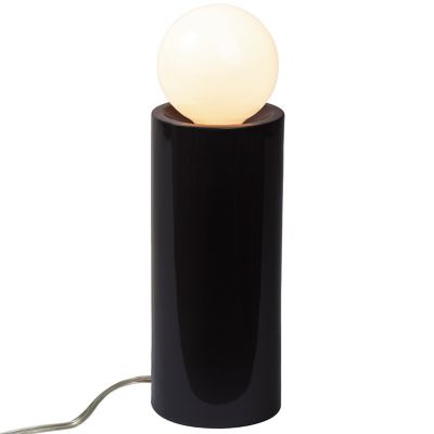 Justice Design Group Pillar Table Lamp - Color: Black - Size: Tall - CER-24