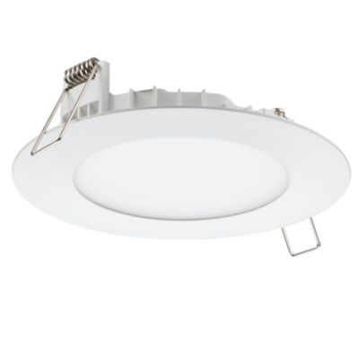 Juno Wafer LED Recessed Downlight - Color: White - Size: 4  - WF4 SWW5 9