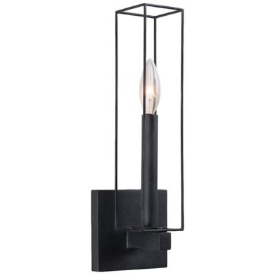 KAL1725524 Kalco Lighting Allston Wall Sconce - Color: Black  sku KAL1725524