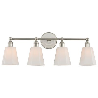 Kalco Lighting Greenwich Vanity Light - Color: Silver - Size: 4 light - 305