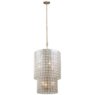 Kalco Lighting Roxy Foyer Pendant Light - Color: Gold - Size: 6 light - 505