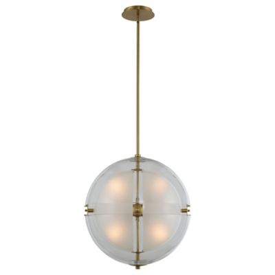 Kalco Lighting Sussex Pendant Light - Color: White - Size: 18 In - 509752WB