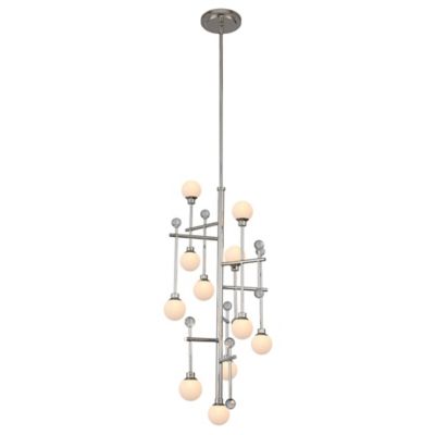 Kalco Lighting Mercer LED Chandelier - Color: White - Size: 11 light - 5086