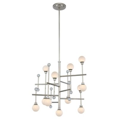 Kalco Lighting Mercer LED Chandelier in White