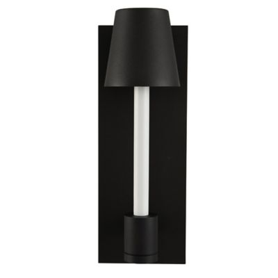 Kalco Lighting Candelero LED Outdoor Wall Sconce - Color: Black - Size: Lar