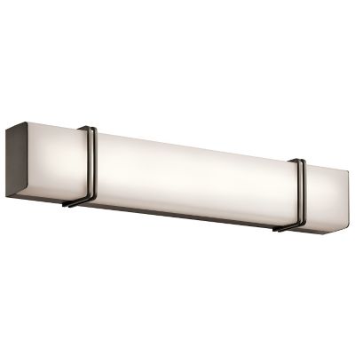 Kichler Impello LED Linear Vanity Light - Color: Grey - Size: 30 ines - 458