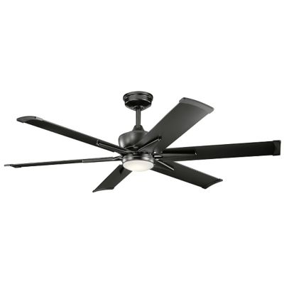 Kichler Szeplo II LED Ceiling Fan - Size: 60 - Color: Black - Number of 