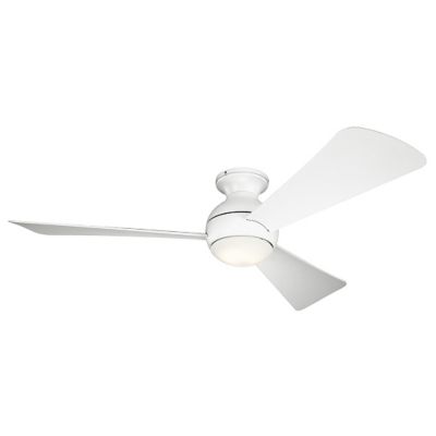 Kichler Sola LED Ceiling Fan - Size: 54 - Color: White - Number of Blade