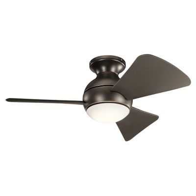 Kichler Sola LED Ceiling Fan - Size: 34 - Color: Bronze - Number of Blad