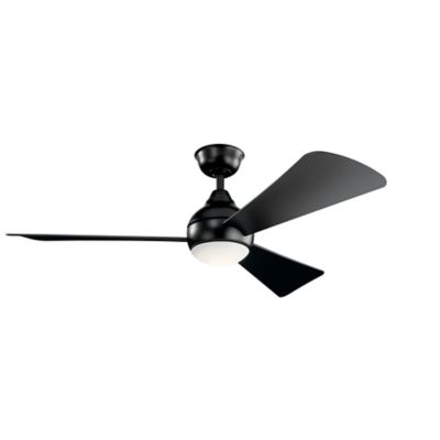 Kichler Sola LED Ceiling Fan - Color: Matte - Number of Blades: 3 - Blade C