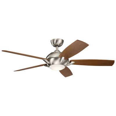 Kichler Geno Ceiling Fan - Size: 54 - Color: Metallics - Number of Blade