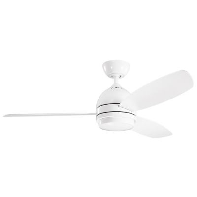 Kichler Vassar LED Ceiling Fan - Size: 52 - Color: Matte - Number of Bla