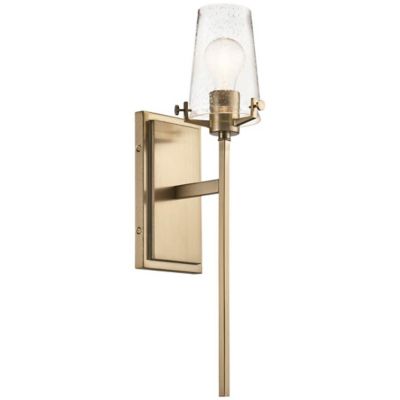 Kichler Alton Wall Sconce - Color: Clear - Size: 1 light - 45295CPZ