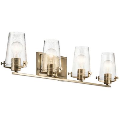 Kichler Alton Vanity Light - Color: Bronze - Size: 4 light - 45298CPZ