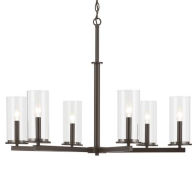 Kichler Crosby Chandelier - Color: Bronze - Size: Medium - 44013OZ