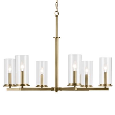 Kichler Crosby Chandelier - Color: Brass - Size: Medium - 44013NBR