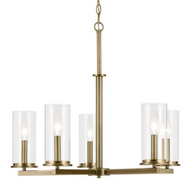 Kichler Crosby Chandelier - Color: Brass - Size: Large - 43999NBR