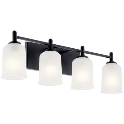 Kichler Shailene Vanity Light - Color: Black - Size: 4 light - 45575BK