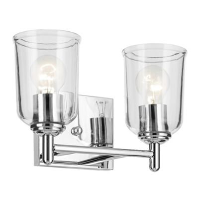 Kichler Shailene Vanity Light - Color: Silver - Size: 2 light - 45573CHCLR