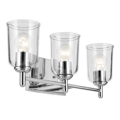 Kichler Shailene Vanity Light - Color: Silver - Size: 3 light - 45574CHCLR