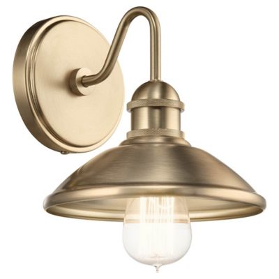 Kichler Clyde Wall Sconce - Color: Antique - Size: 1 light - 45943CPZ