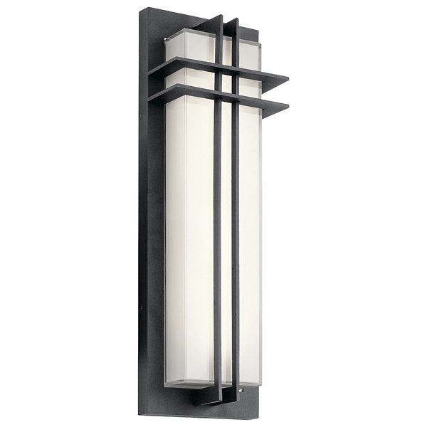 Kichler Manhattan Outdoor LED Wall Sconce - Color: Textured - Size: 22 -
