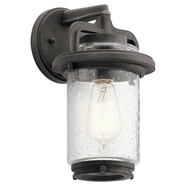 Kichler Andover Outdoor Wall Sconce - Color: Clear - Size: 11.5 - 49864WZC