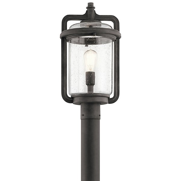 Kichler Andover 1 Light Outdoor Post Mount - Color: Clear - 49869WZC