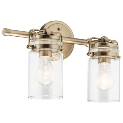 Kichler Brinley Vanity Light - Color: Gold - Size: 2 light - 45688CPZ