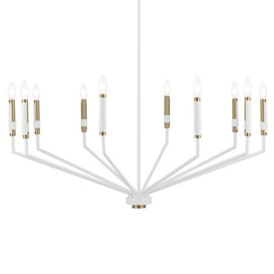 Kichler Armand Chandelier - Color: Matte - Size: 10 light - 52348WH