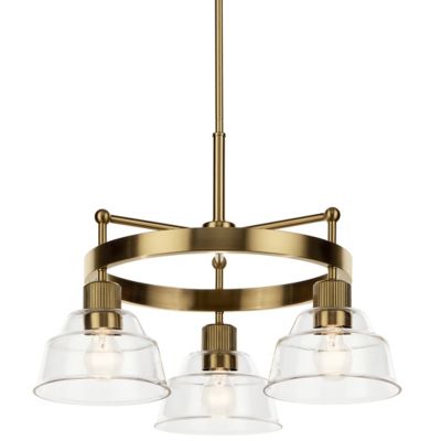 Kichler Eastmont Chandelier. 3 Light - Color: Brass - 52402BNB