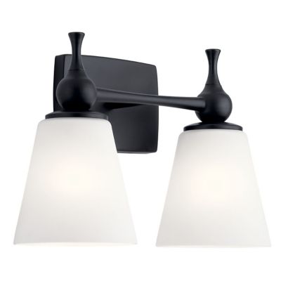 Kichler Cosabella Vanity Light - Color: Black - Size: 2 light - 55091BK