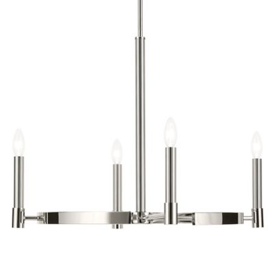 Kichler Tolani Chandelier - Color: Silver - Size: 4 light - 52426PN