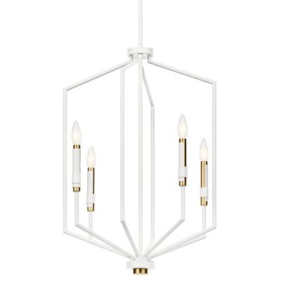 Kichler Armand Pendant Light - Color: Matte - Size: 4 light - 52351WH