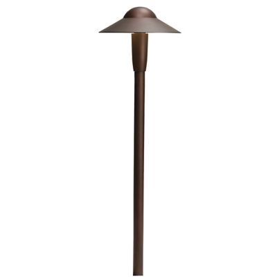 Kichler Dome LED Path Light - Color: Bronze - 15870AZT27R