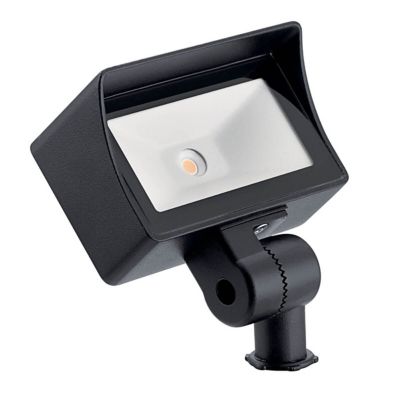 Kichler VLO Wall Wash LED Dual Socket Light - Color: Black - 16026BKT27